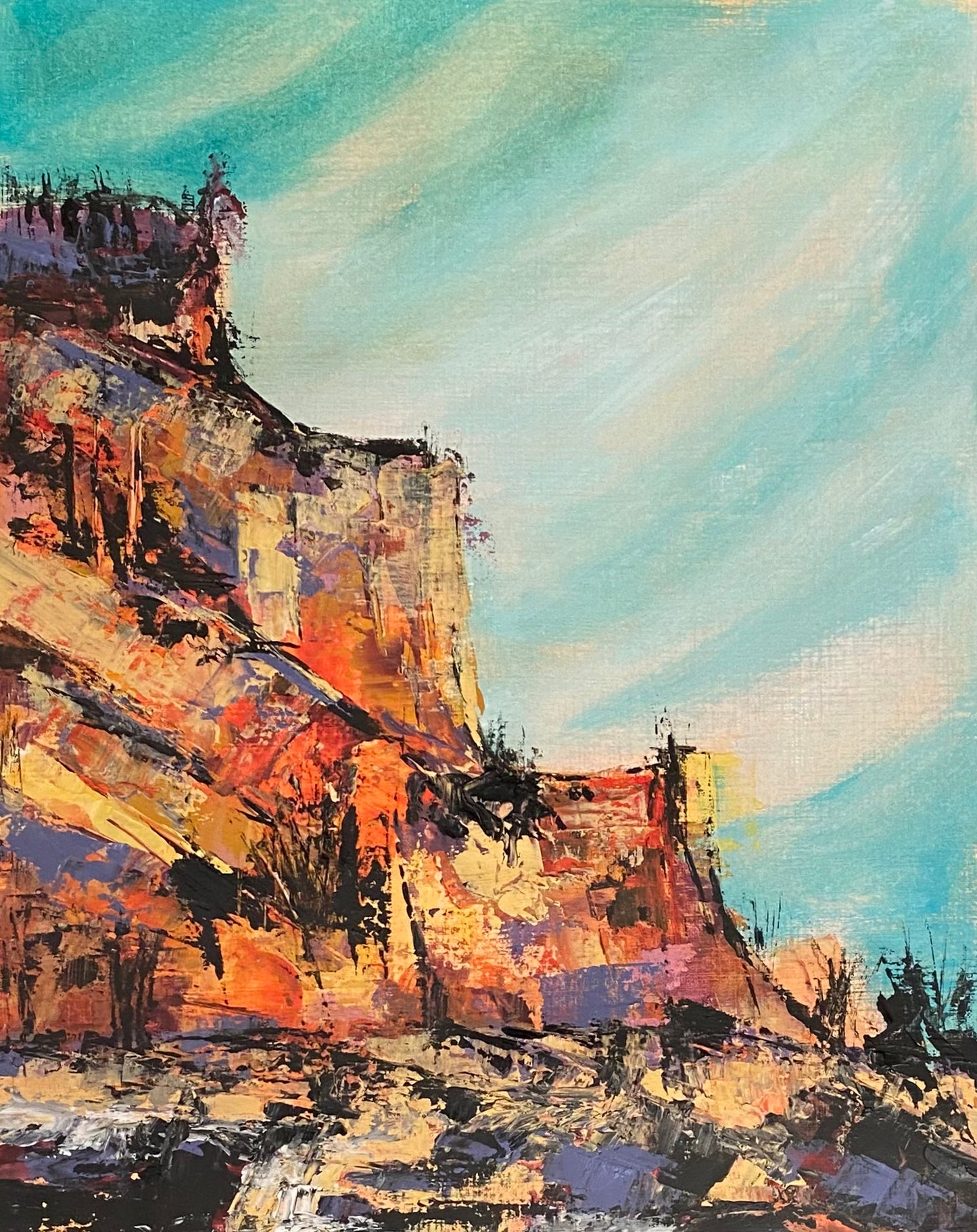 Happisburgh revisited - Print