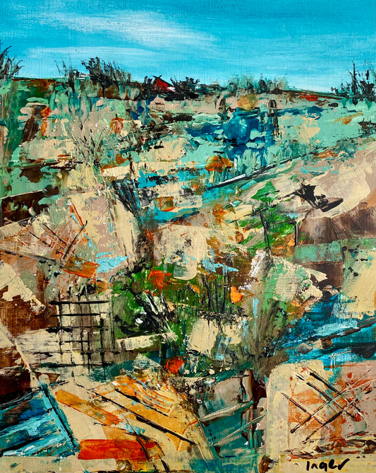 Falling cliffs - Print