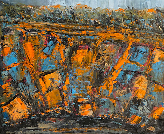 Textures of the cliffs