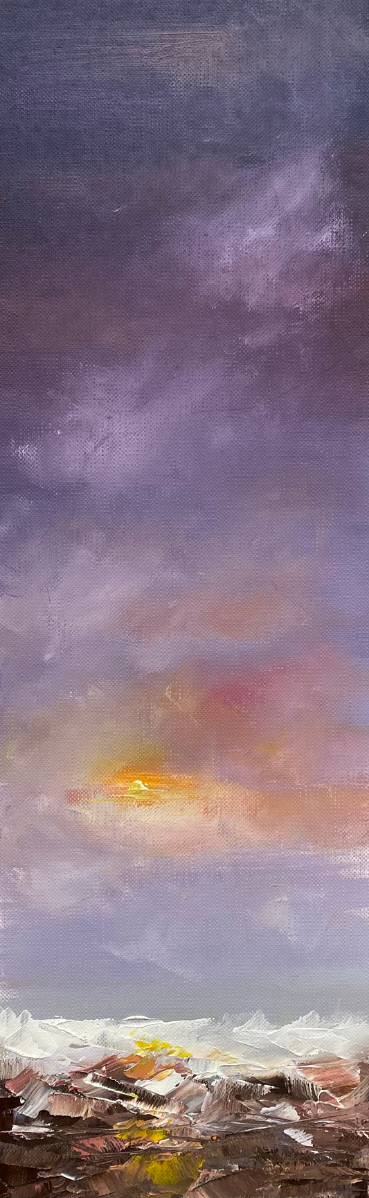Purple sky