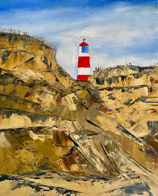 Happisburgh lighthouse - print