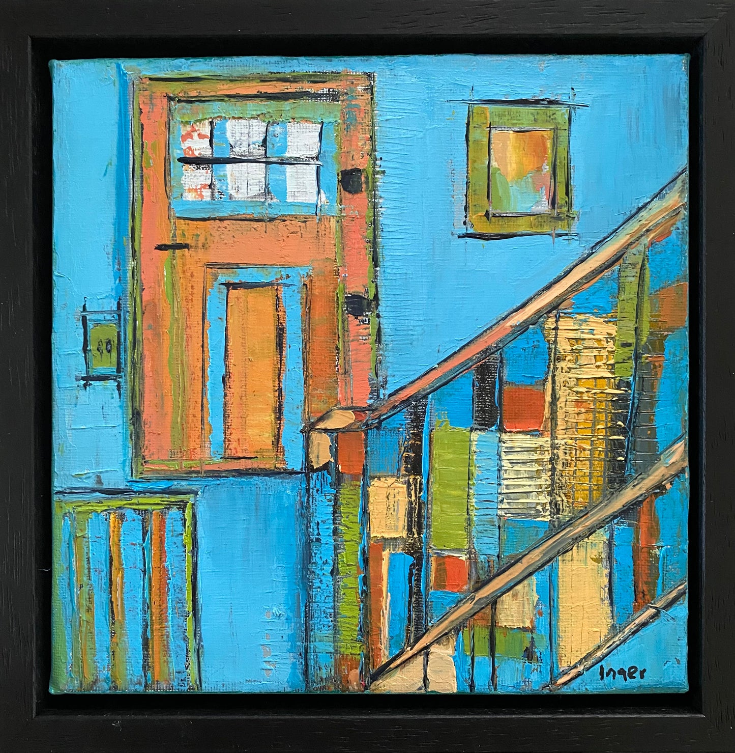 The staircase