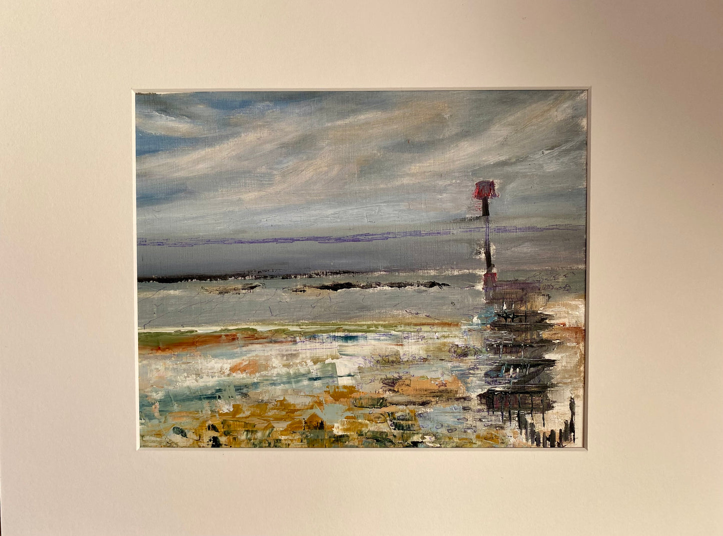 Heacham beach en plein air