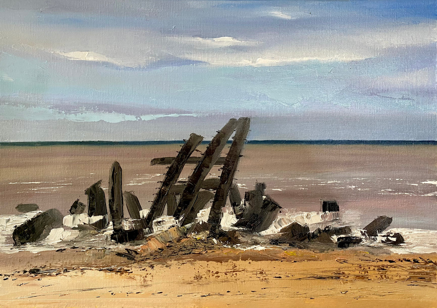 Shoreline at Happisburgh